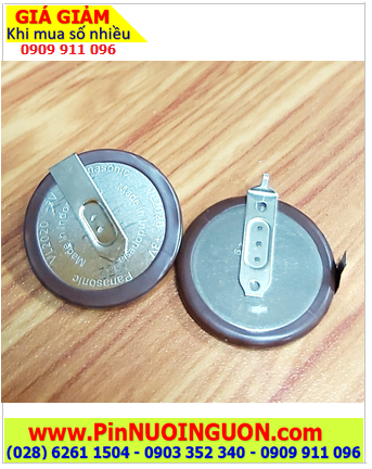 Panasonic VL2020, Pin 3v lithium sạc Panasonic VL2020 chính hãng _Made in Indonesia (Chân thép)